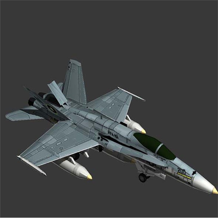 雁山3D舰载战斗机模型